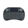 Mini klawiatura bezprzewodowa RGB K800I + touchpad Mini Key - czarna - zdjęcie 1
