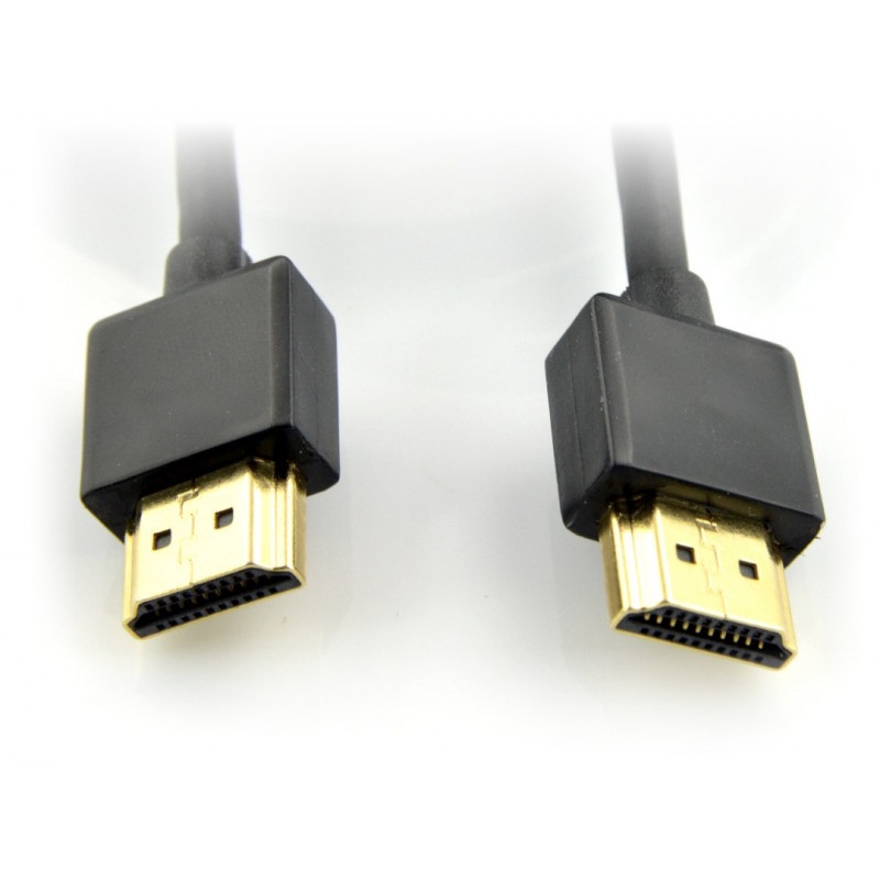 Przewód HDMI-HDMI BLACK wersja 2.0 1.5m