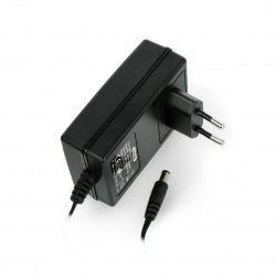 Zasilacz impulsowy 12V / 2A  - wtyk DC 5,5/2,1mm