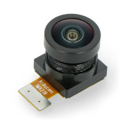 Moduł z obiektywem M12 mount IMX219 8Mpx - rybie oko dla kamery Raspberry Pi V2 - ArduCam B0180