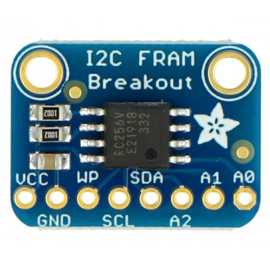 MB85RC256V — энергонезависимая память I2C 256 Кб/32 Кб FRAM — Adafruit 1895