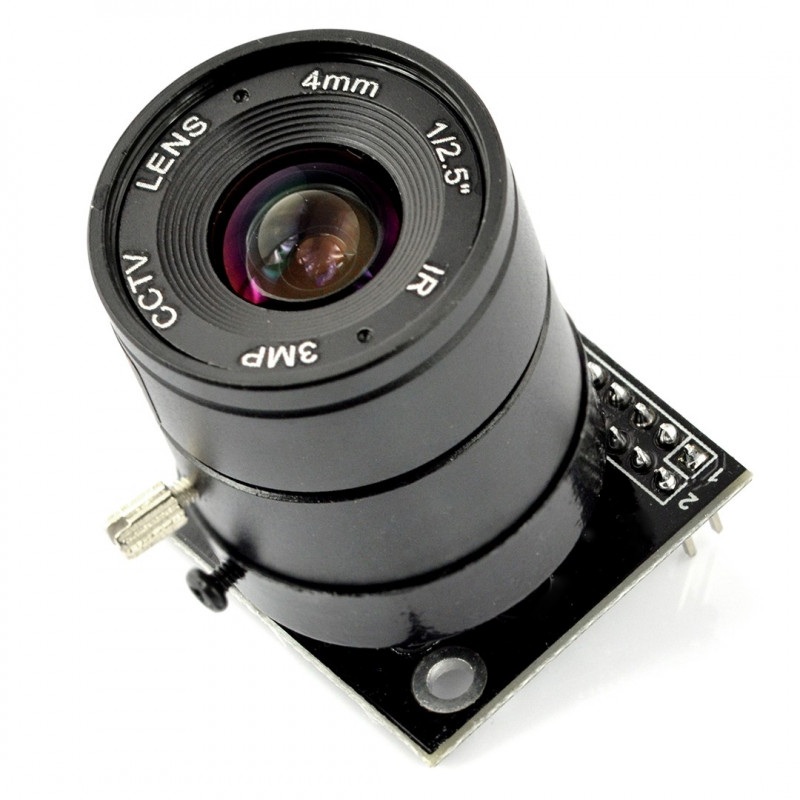 Moduł kamery ArduCam OV5642 5MPx z+ obiektywem LS-CS mount