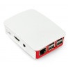 Obudowa Raspberry Pi Model 3B+/3B/2B oficjalna - czerwono-biała - zdjęcie 2