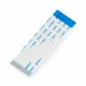 Taśma Raspberry Pi - kamera 5cm 15 żył raster 1mm Taśma Raspberry Pi - kamera 5cm 15 żył raster 1mm