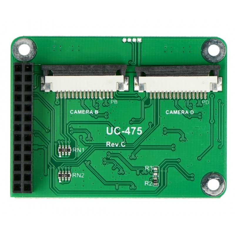 Multi camera adapter module v2.2 - hub do kamer dla Raspberry Pi 4/3B/3B+