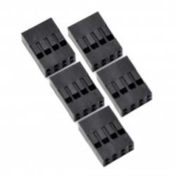 Złącze typu BLS - gniazdo 4x2 + piny - 5szt.