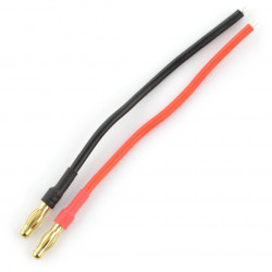 Para męskich konektorów Gold - 4 mm