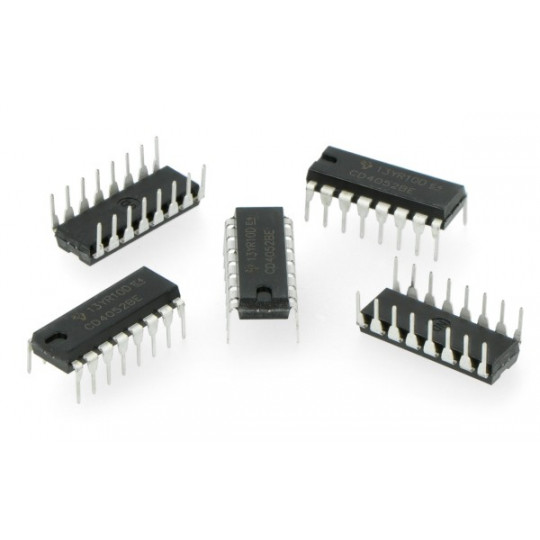 Аналоговий мультиплексор/демультиплексор 4052 - THT - 5 шт.