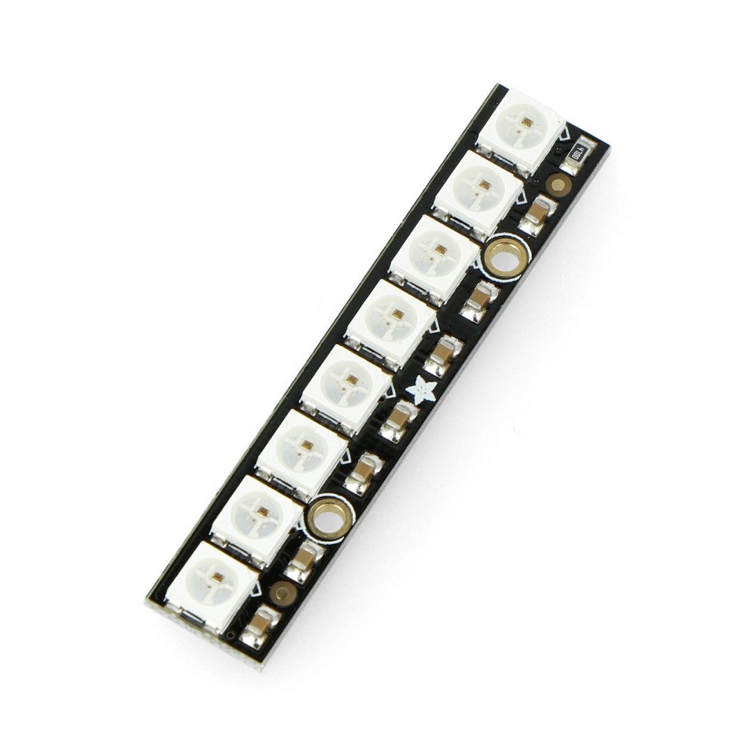 NeoPixel Stick - pasek LED RGB 8 x WS2812 5050 - Adafruit 1426