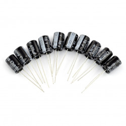 Kondensator elektrolityczny 470uF/16V 105C THT - 10 szt.