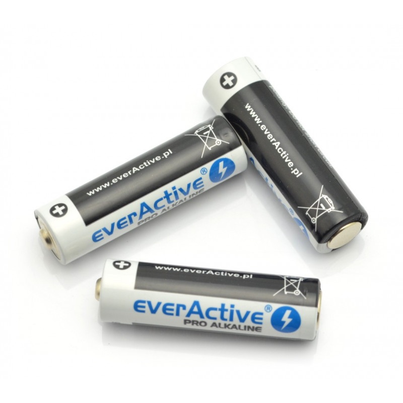 Bateria AA (R6 LR6) alkaliczna EverActive Pro