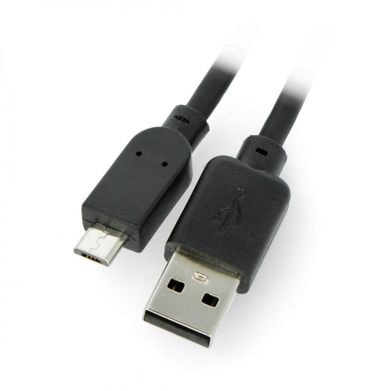 Przewód USB A - microUSB - B 0,6 m