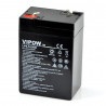 Akumulator żelowy 6V 4,5Ah Vipow - zdjęcie 1