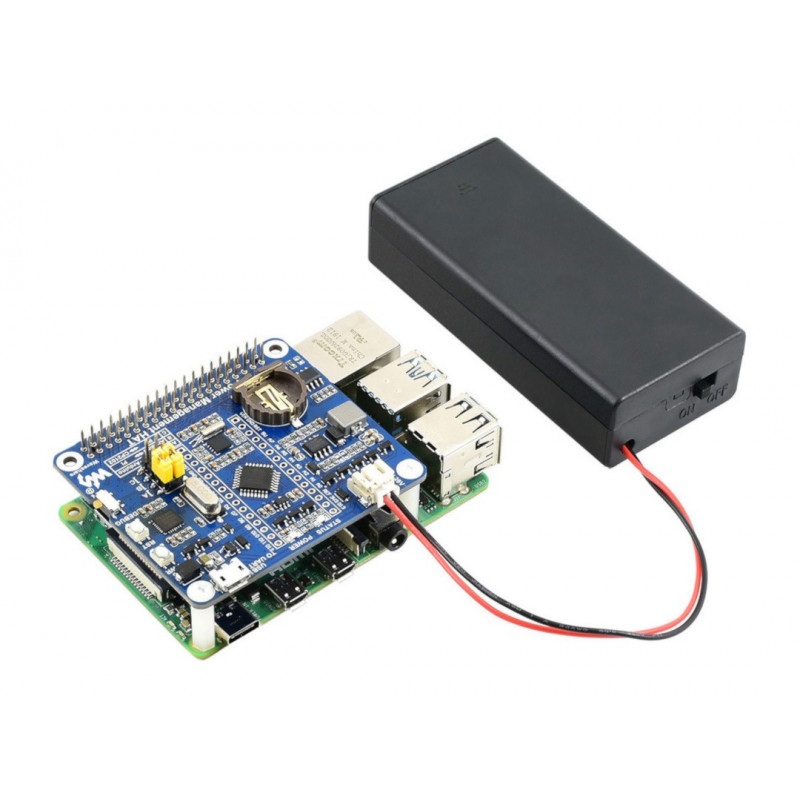Zasilanie awaryjne - nakładka dla Raspberry Pi - Arduino MCU + RTC - Waveshare 17210