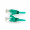Przewód sieciowy Ethernet Patchcord UTP 5e 0,5 m - zielony - zdjęcie 1