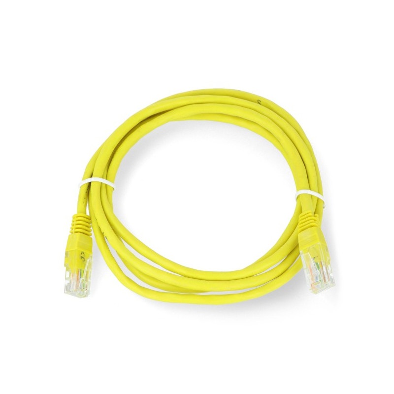 Przewód sieciowy Ethernet Patchcord UTP 5e 1,5 m - zielony