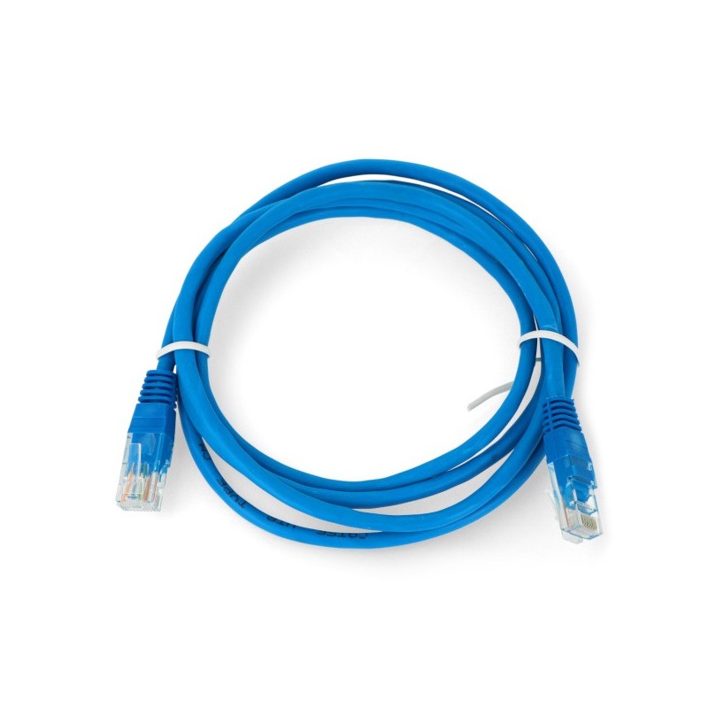 Przewód sieciowy Ethernet Patchcord UTP 5e 1,5 m - szary