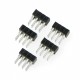 Gniazdo żeńskie 2x4 raster 2 mm Gniazdo żeńskie 2x4 raster 2 mm