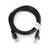 Przewód sieciowy Ethernet Patchcord UTP 5e 2m - czarny - zdjęcie 2