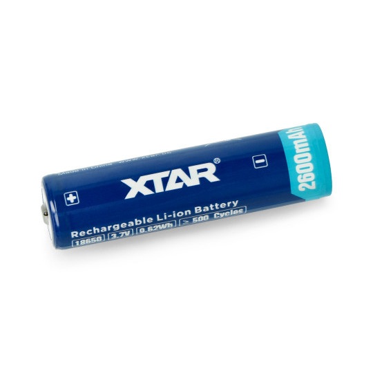 Akumulator XTAR 18650 - 2600mAh