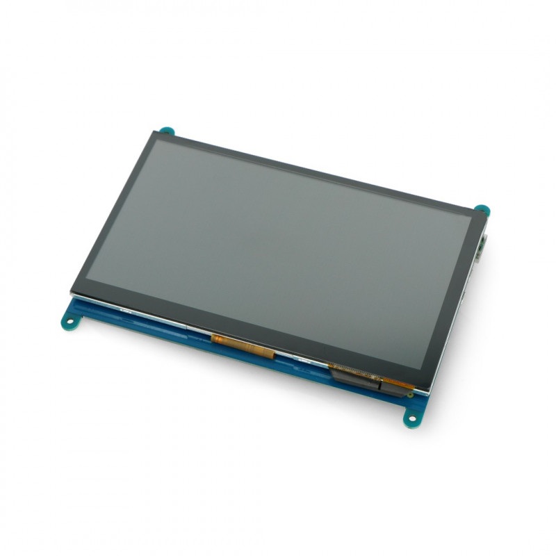 Ekran dotykowy - pojemnościowy LCD TFT 7" 800x480px HDMI + USB dla Raspberry Pi 4B/3B+/3B/2B/Zero