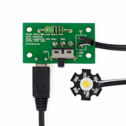 Zestaw do budowy lampki LED 1W-microUSB