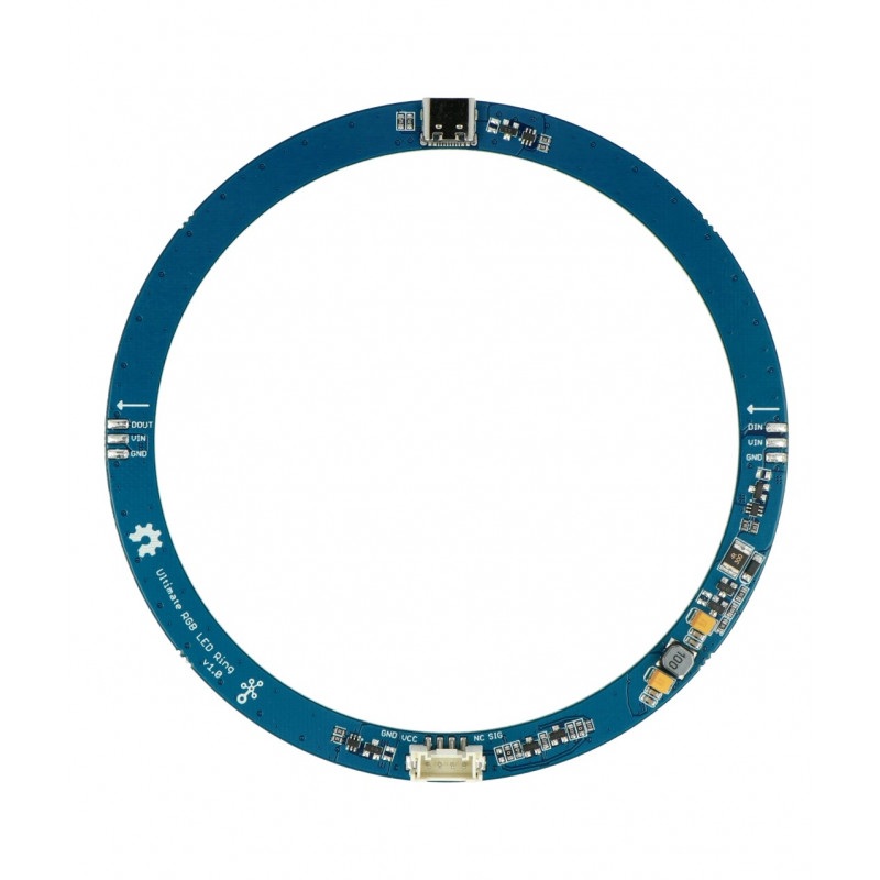 Grove - pierścień LED RGB WS2813 x 42 diod - 59mm - Seeedstudio 104020173