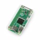 Obudowa Raspberry Pi Zero - otwarta - przezroczysta + radiator Obudowa Raspberry Pi Zero - otwarta - przezroczysta + radiator