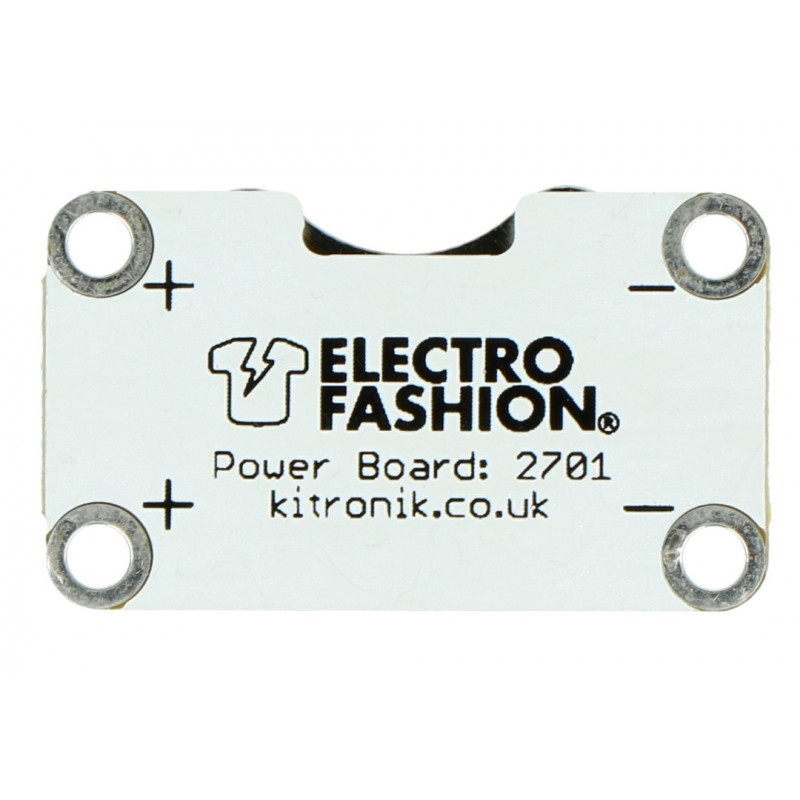Kitronik Electro-Fashion - moduł z koszykiem na baterię CR2032