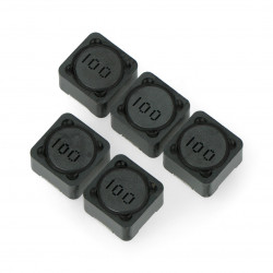 Dławik drutowy 10uH/6,7A - DE1207-10 - SMD