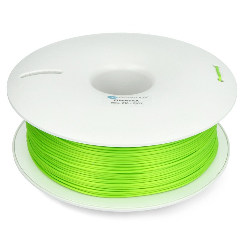 Filament Fiberlogy FiberSilk 1,75mm 0,85kg - Metallic Light Green