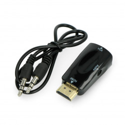 Konwerter HDMI do VGA HD31B + audio