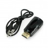 Konwerter HDMI do VGA HD31B + audio - zdjęcie 1