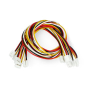 Zestaw 5 przewodów żeńsko-żeńskich 4-pin Grove - 30 cm