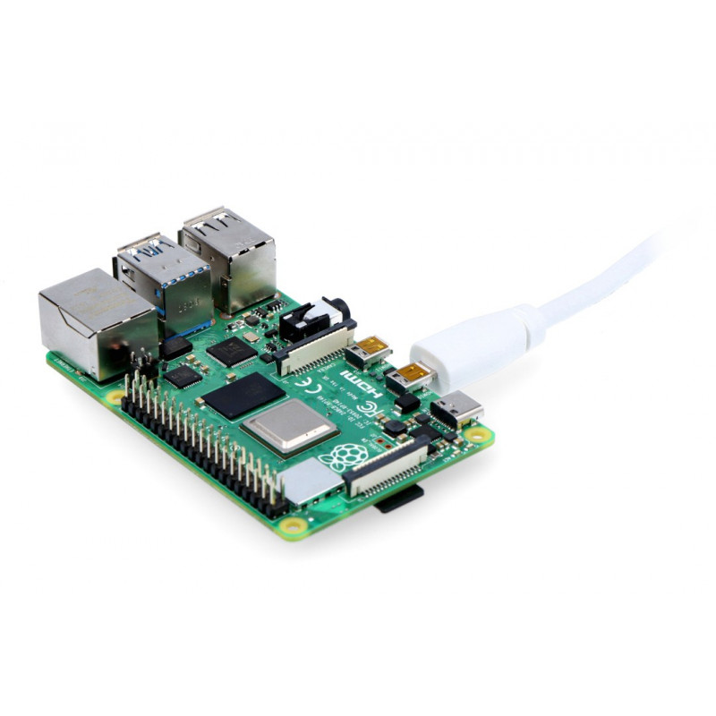 Przewód microHDMI - HDMI - oryginalny dla Raspberry Pi 4 - 2m