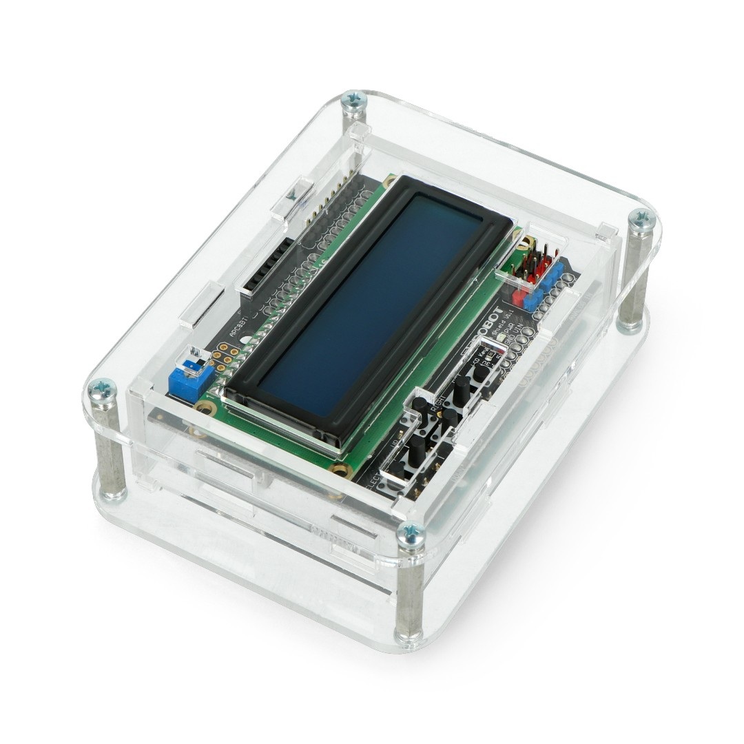 Obudowa do Arduino Uno z LCD Keypad Shield