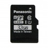 Karta pamięci Panasonic microSD 32GB 40MB/s klasa A1 (bez adaptera) + system Raspbian dla Raspberry Pi 4B/3B+/3B/2B/Zero - zdjęcie 1