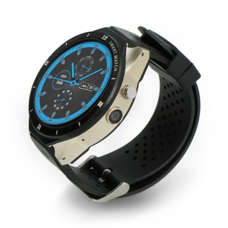 Smartwatch KW88 Pro - złoty - inteligentny zegarek