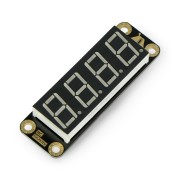 DFRobot Gravity - wyświetlacz segmentowy 4-cyfrowy - zielony  - DFRobot DFR0645-G