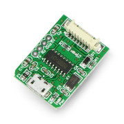Adapter IDC 10pin 1,27mm - microUSB dla czujnika PMS7003