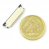 Złącze żeńskie ZIF, FFC/FPC, poziome 27 pin, raster 0,5 mm, górny kontakt - zdjęcie 1