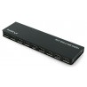 Splitter HDMI Lanberg - 8x HDMI 4K + zasilacz - czarny - zdjęcie 2