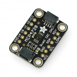 MCP4728 przetwonik DAC I2C - 4 kanały + EEPROM - Adafruit 4470