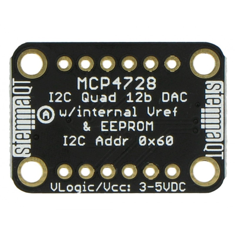 MCP4728 przetwonik DAC I2C - 4 kanały + EEPROM - Adafruit 4470