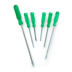 Zestaw śrubokrętów mieszanych, dużych -  7 szt.