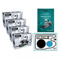 Zestaw pracowni programistycznej - Abilix Krypton 4 + mata + scenariusze lekcyjne - dla 8 uczniów