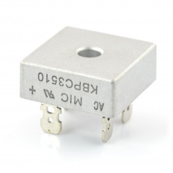 Mostek prostowniczy KBPC3510 - 1000V/35A - z konektorami