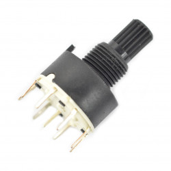 Przełącznik obrotowy 2-pozycje 2 obwody - 29,5mm