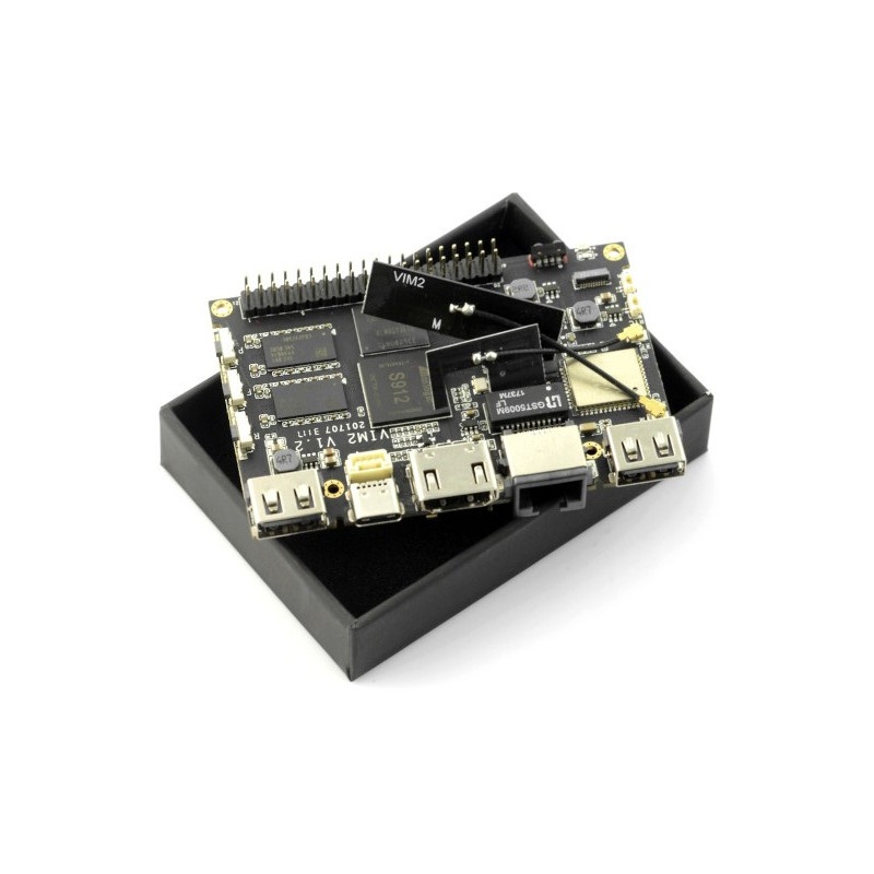 Khadas VIM2 Pro - ARM Cortex A53 Octa-Core 1,5GHz WiFi + 3GB RAM + 32GB eMMC