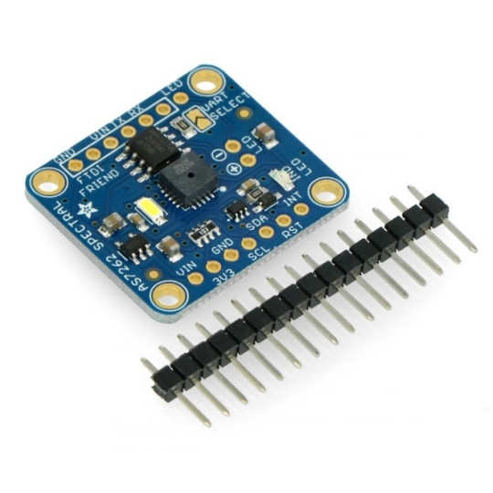 AS7262 - 6-канальний датчик спектру/кольору видимого світла - Adafruit 3779